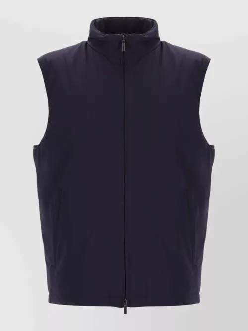 Fay - high neck sleeveless knit vest top