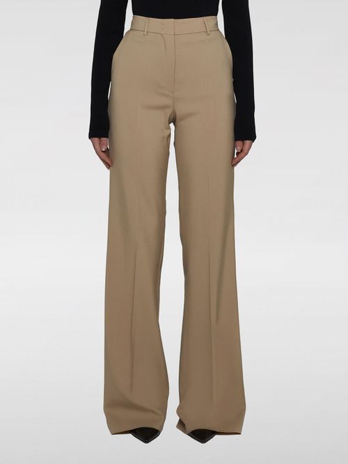 Pants Woman color Beige