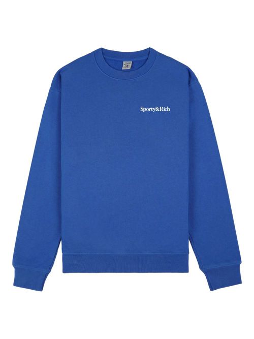 Health Is Wealth sweatshirt - Blue