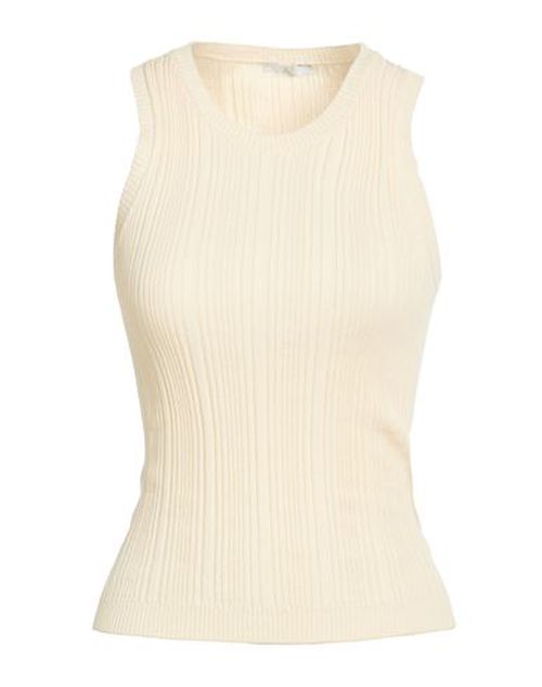 Easy Woman Top Beige Size 6 Cotton
