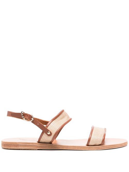 Ancient Greek Sandals Clio フラットサンダル - ニュートラル