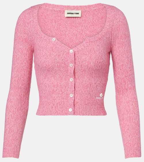 Wool and cashmere-blend cardigan