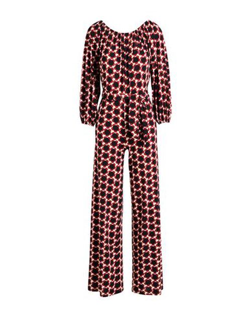 Woman Jumpsuit Brick Size 8 Polyamide, Elastane