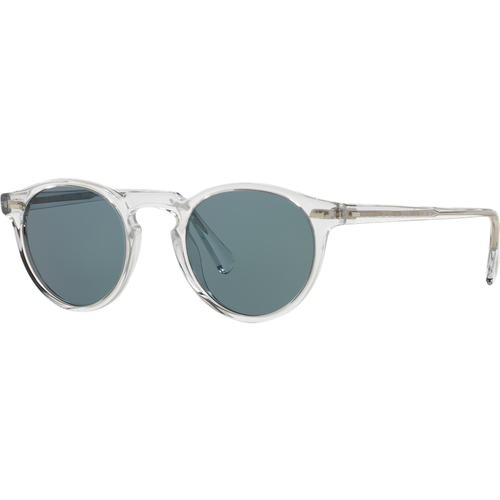 Oliver Peoples Unisex Oliver Peoples OV5217S GREGORY PECK SUN 1101R8 Sunglasses Acetate Transparent Grey Pantos Photochromic