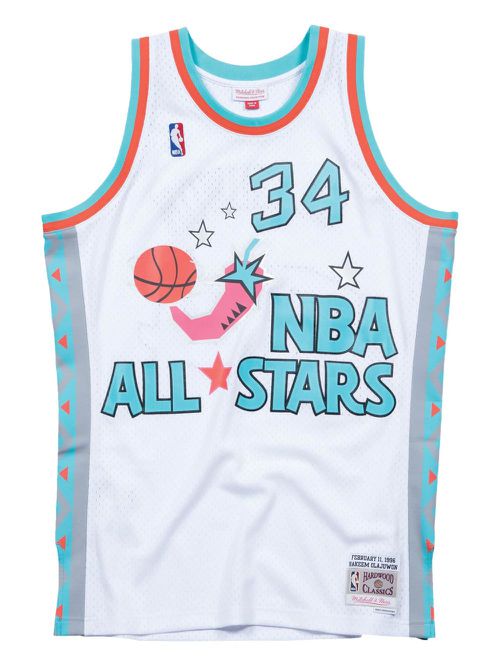 X NBA All Star 96 Hakeem Olajuwon Swingman tank top - White