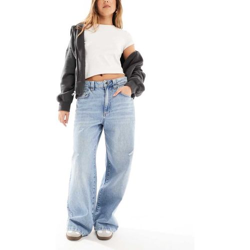 Cotton On Womens super baggy jean in sea blue