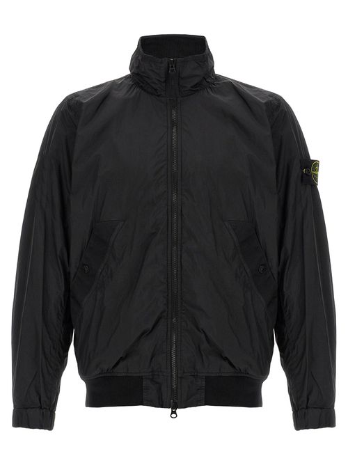 Lightweight Nylon Jacket — Black