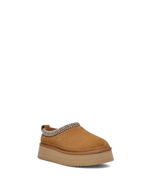 Koolaburra by UGG Women's Burree Platform Slipper, Chestnut