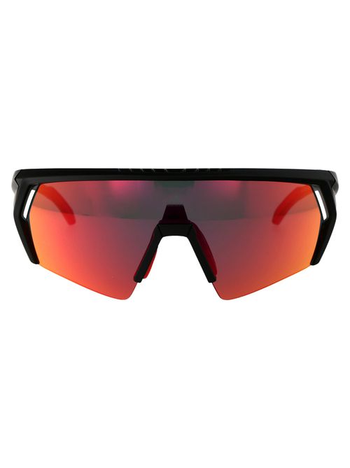 Adidas Originals Nero Opaco/Bordeaux Specchiato Acetate Sunglasse