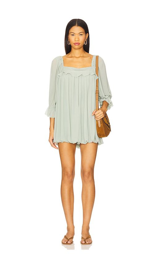 Tularosa Jaida Mini Dress in Sage. M. Also in