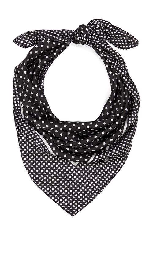 Petit moments ISABELLA スカーフ - Black,White