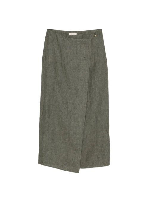 Wrap Design Skirt — Sage