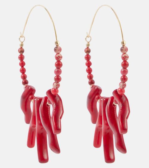 Isabel Marant Jolana embellished hoop earrings