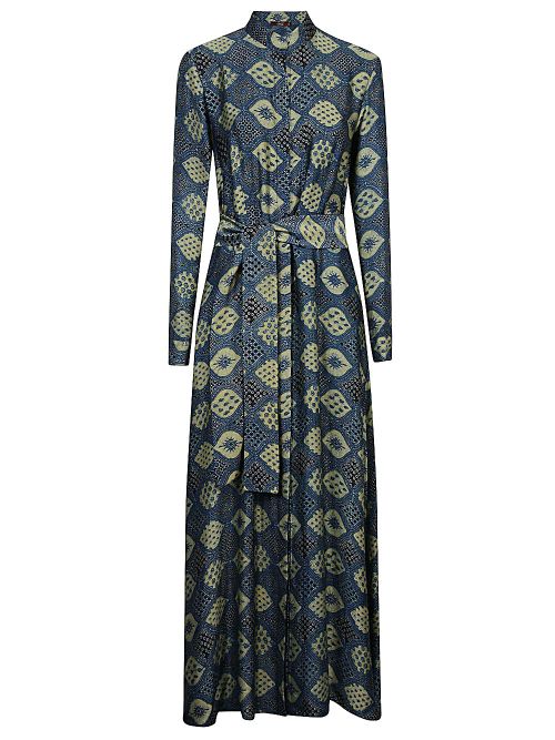 Obidi Printed Silk Dre