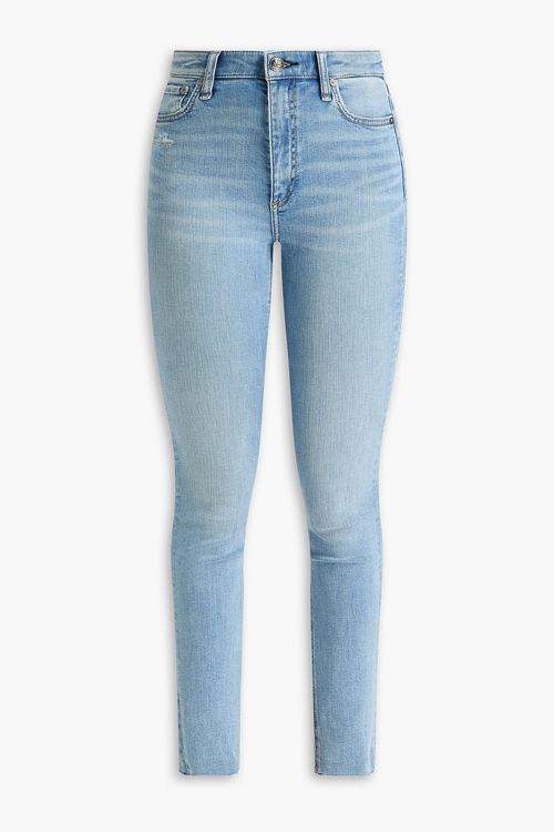 Nina high-rise skinny jeans - Blue - 23