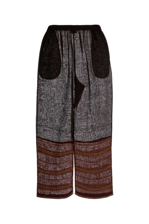 Righe Trousers — Brown