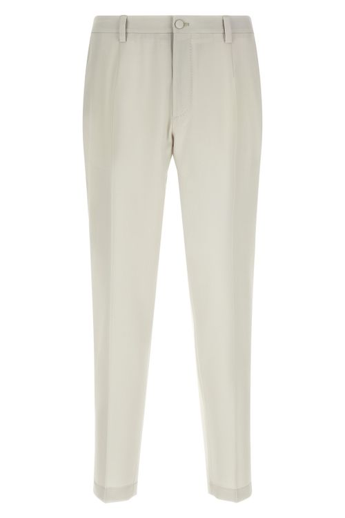 Poplin Wool Pants