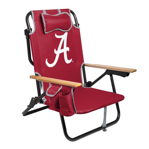 Alabama Crimson Tide Reclining Beach Chair