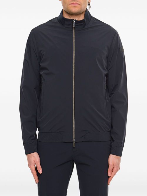 Zip-front lightweight jacket - Blue