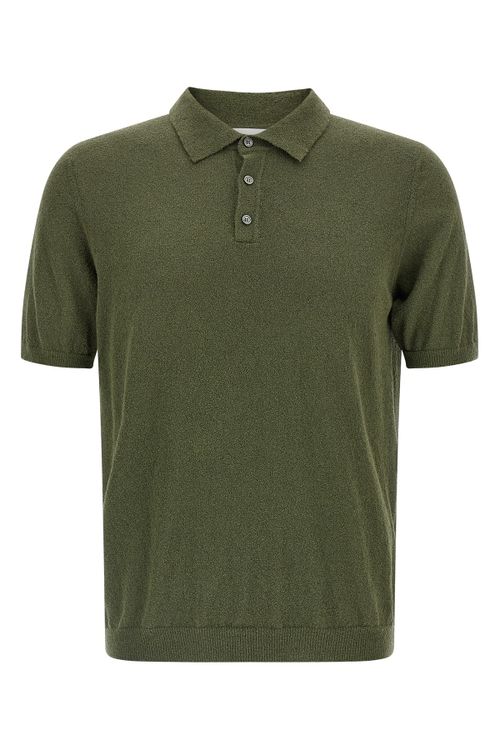 Spongy Effect Polo Shirt
