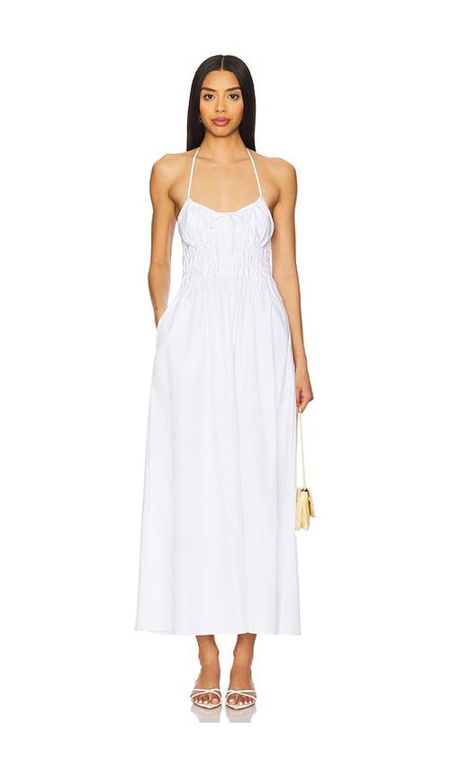 Solid & Striped The Lolita Dress in Optic White - White. XS also in