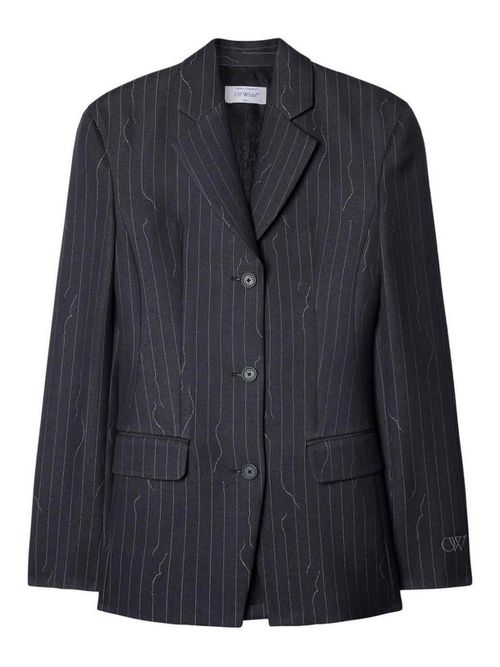 Pinstripe Blazer