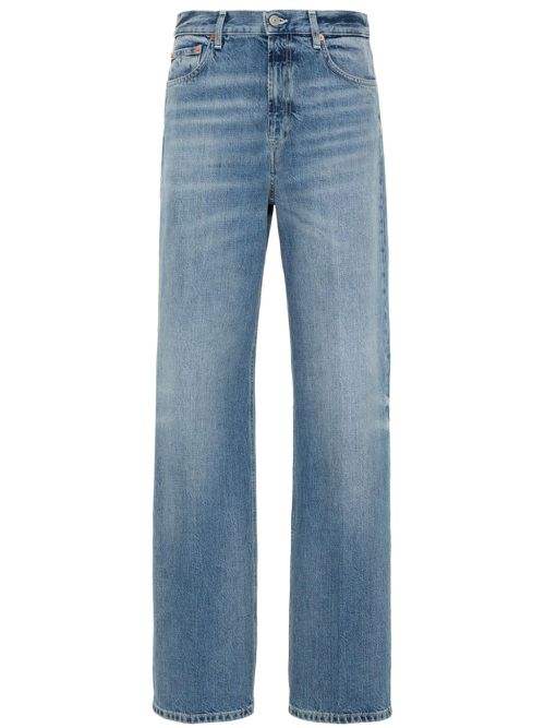 Francine low-rise wide-leg jeans - Blue