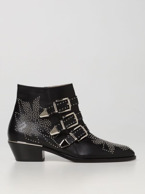 Heeled Ankle Boots CHLOÉ Women colour Black