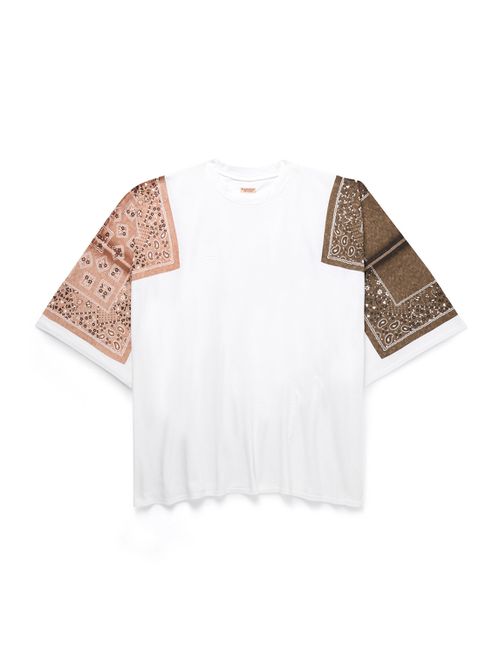 Oversized Bandana-Print Cotton-Jersey T-Shirt