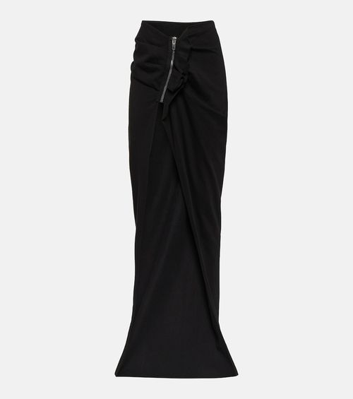 DRKSHDW cotton maxi skirt