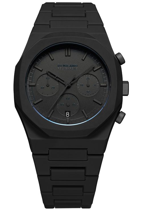 D1 Milano Polychrono 40. Watch in Shadow - Black. a