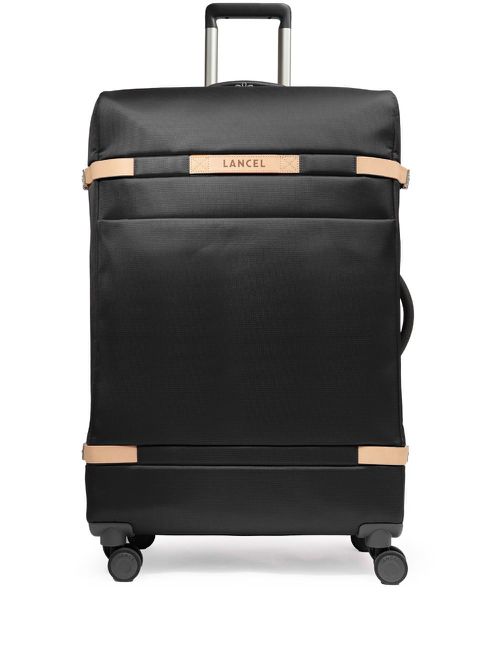 Large Neo Partance de logo-print suitcase - Black