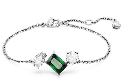 Mesmera Mixed Cuts Green Bracelet