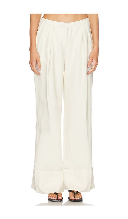 FAITHFULL THE BRAND HOSE SOLEIL in Ivory. Größe XS. Also in M