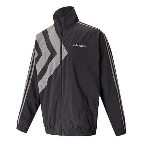 Originals logo Printing Stand Collar Sports Jacket Gray