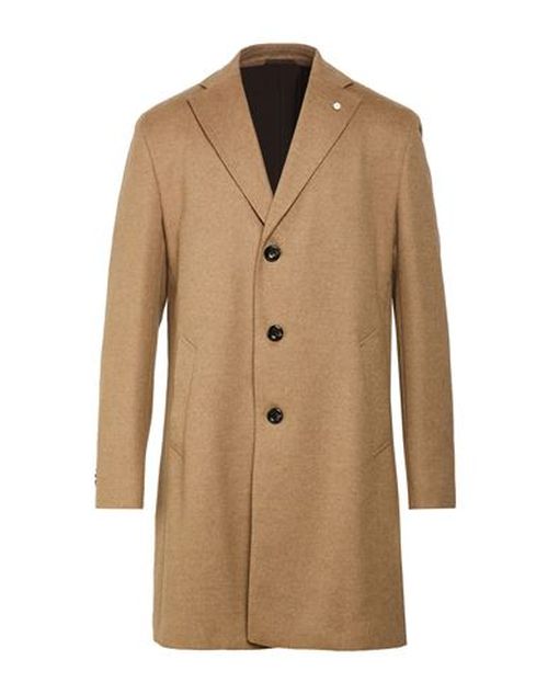 Man Coat Camel Size 40 Wool, Cashmere