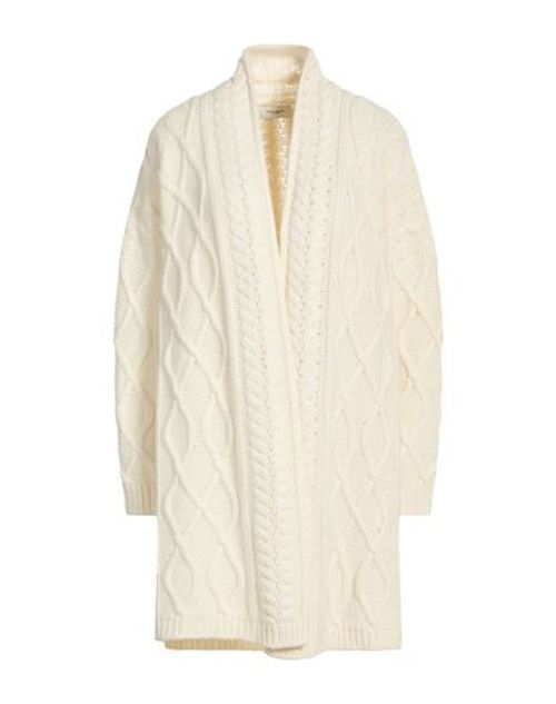 Woman Cardigan Ivory Size 4 Wool, Viscose, Polyamide, Cashmere