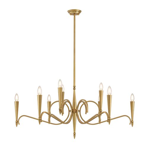 Tremont 9-Light Chandelier in Riviera Bra