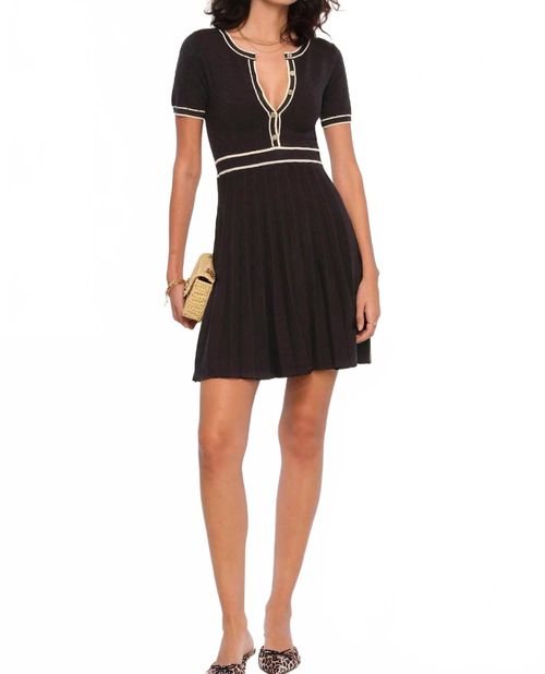HEARTLOOM | Corey Crew Neck Mini Dress In Black | Realry HEARTLOOM | Corey Crew Neck Mini Dress In Black | Realry