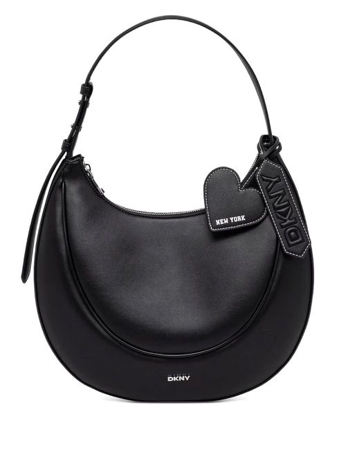 Leather tote bag - Black
