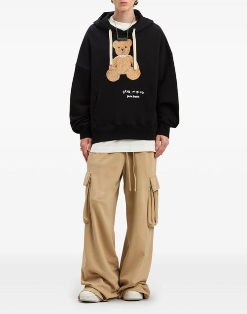 Bear In Mind Hoodie — Black