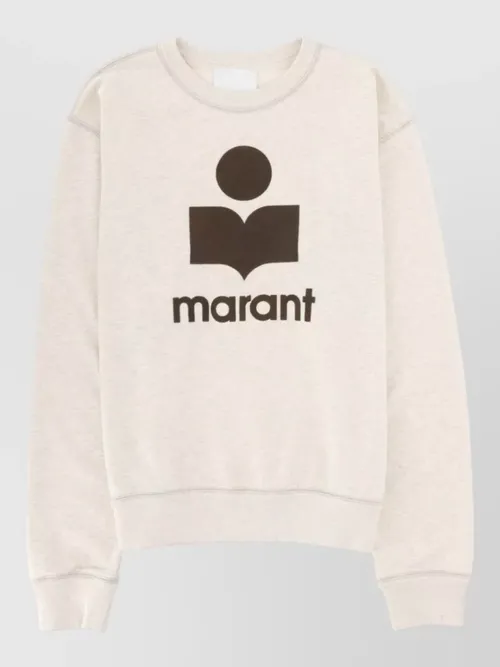 Isabel Marant - mikoy logo crew neck sweatshirt