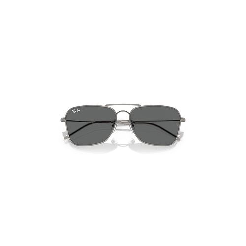 Ray-Ban Caravan Reverse Sunglasses Gunmetal Frame Grey Lense