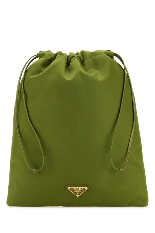 Green Fabric Pouch