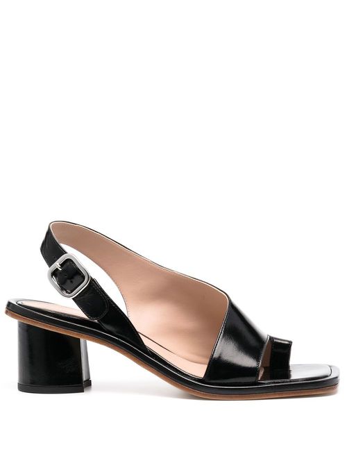 Jill patent leather sandals - Black