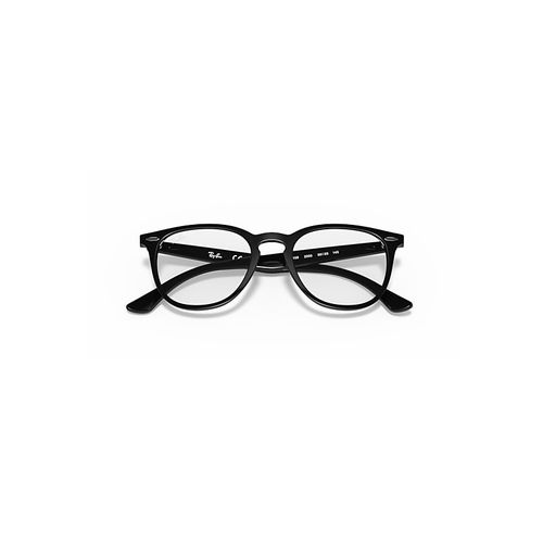 Ray-Ban Rb7159 Optics Optical Black Frame Clear Lenses Polarized 52-20