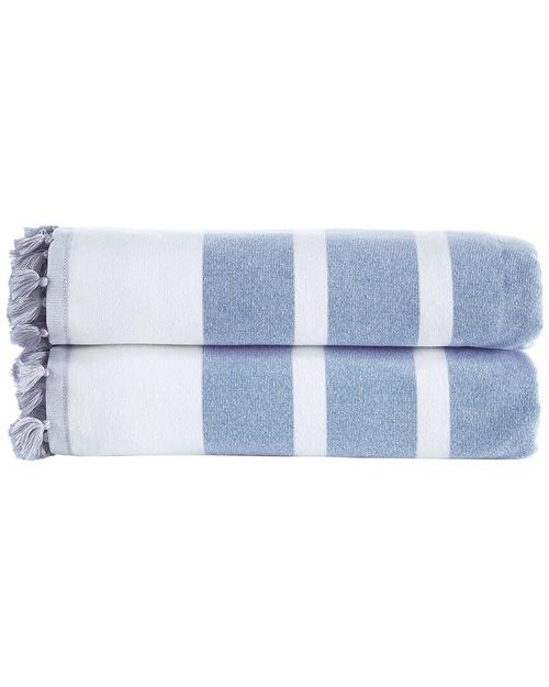Turkish Pesthemal 2Pc Bath Sheets