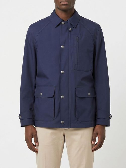 Jacket Men color Blue