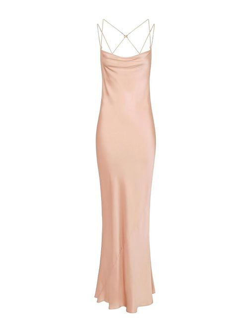 Red Carpet Satin Dress