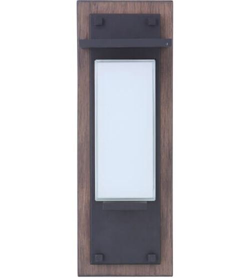 Whiskey Barrel Midnight LED Outdoor Lantern from the Heights Collection
